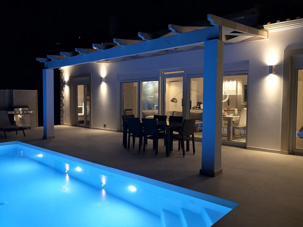 Sunset Sea View Villa 10 Афионас Экстерьер фото