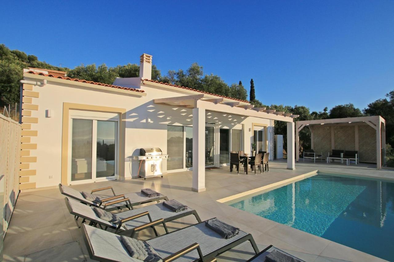 Sunset Sea View Villa 10 Афионас Экстерьер фото