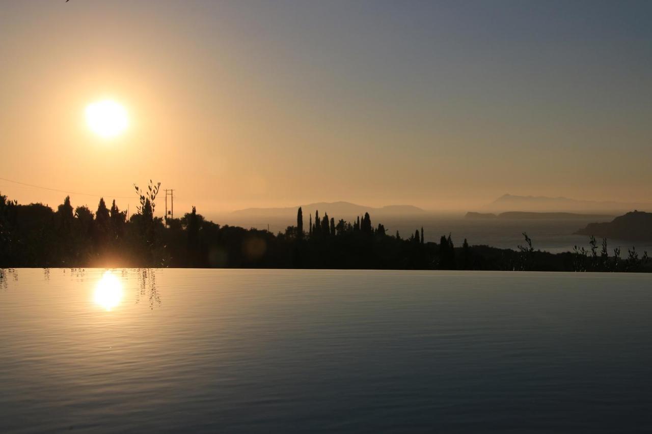 Sunset Sea View Villa 10 Афионас Экстерьер фото
