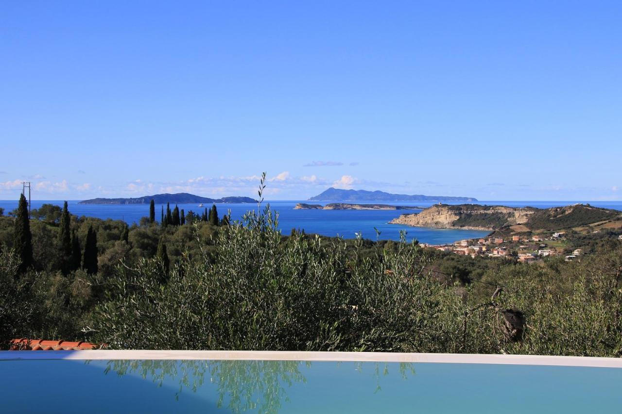 Sunset Sea View Villa 10 Афионас Экстерьер фото
