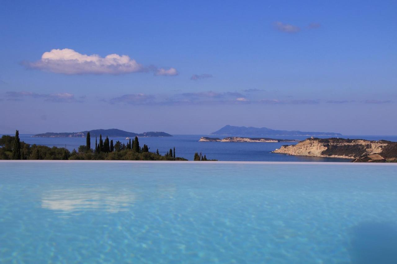 Sunset Sea View Villa 10 Афионас Экстерьер фото